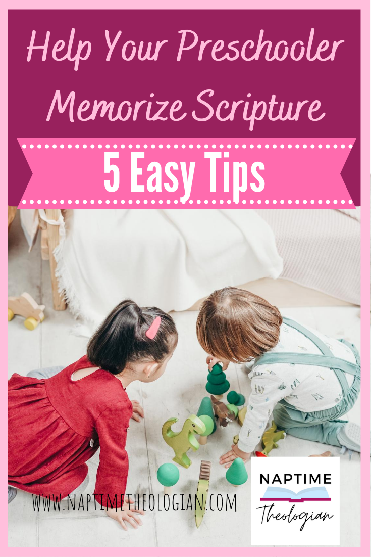 Help Your Preschooler Memorize Scripture