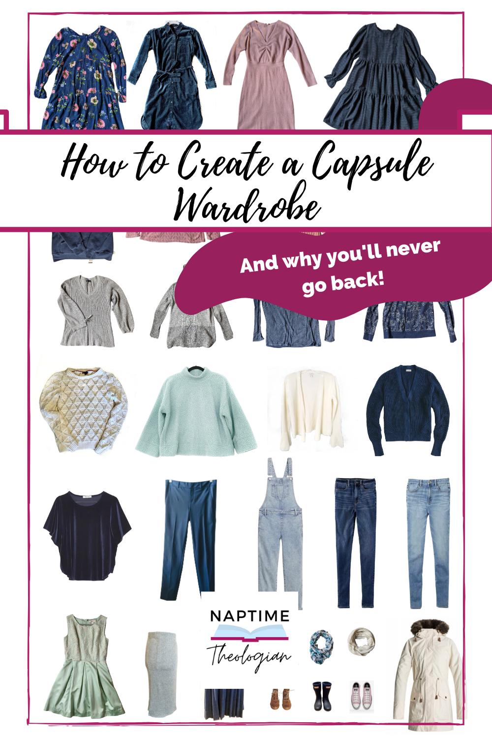 How to Create a Capsule Wardrobe that Works For You!