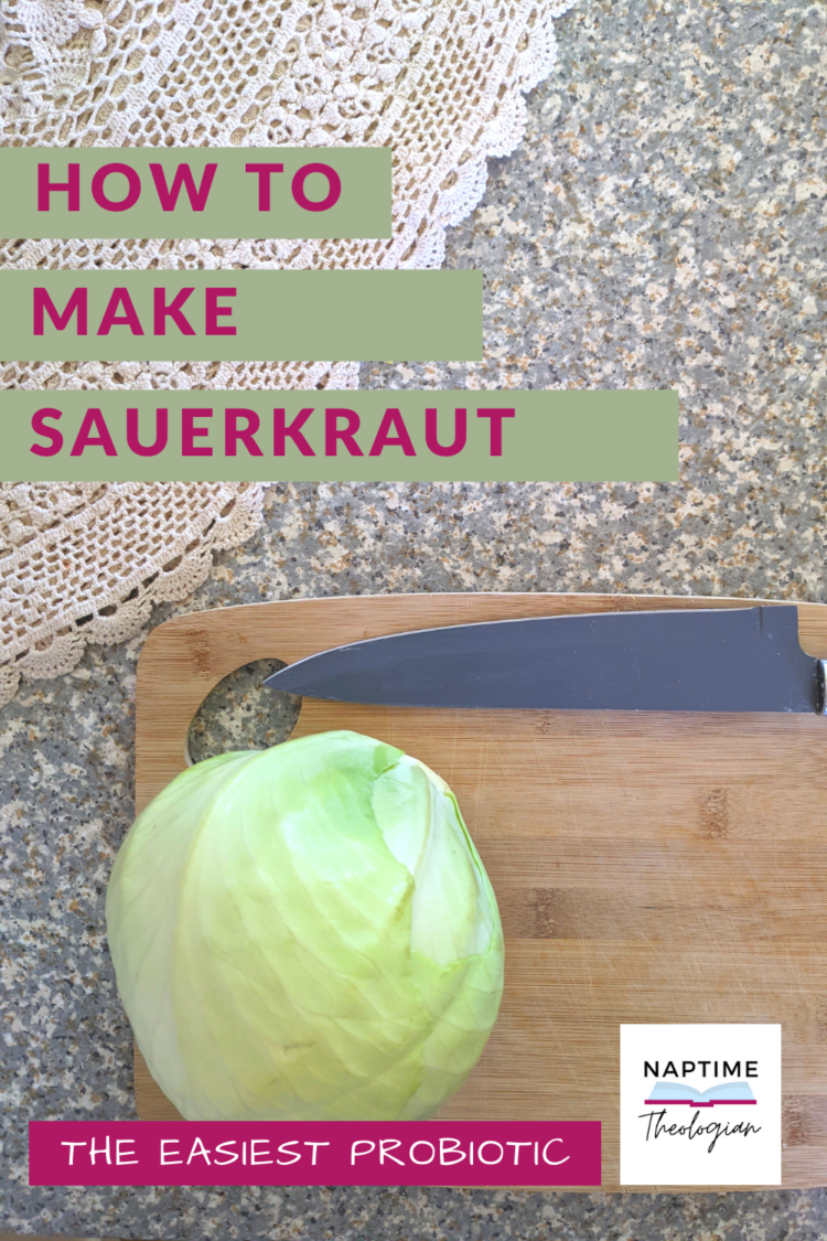 DIY Sauerkraut Easiest ProbioticRich Food Naptime Theologian