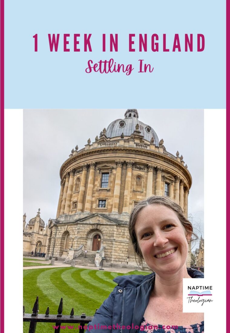 1 Week in England | Settling In